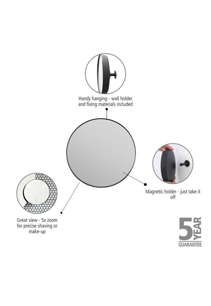 Espejo MindSet Mineral Inifite Grey-5