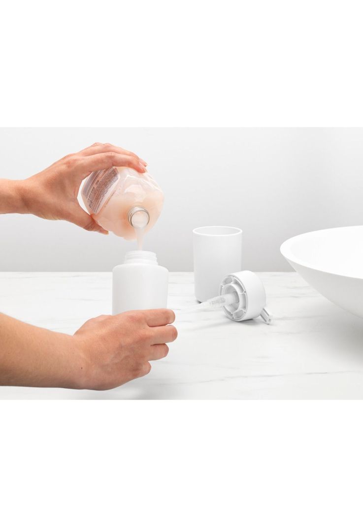 Dispensador de jabón ReNew White-3