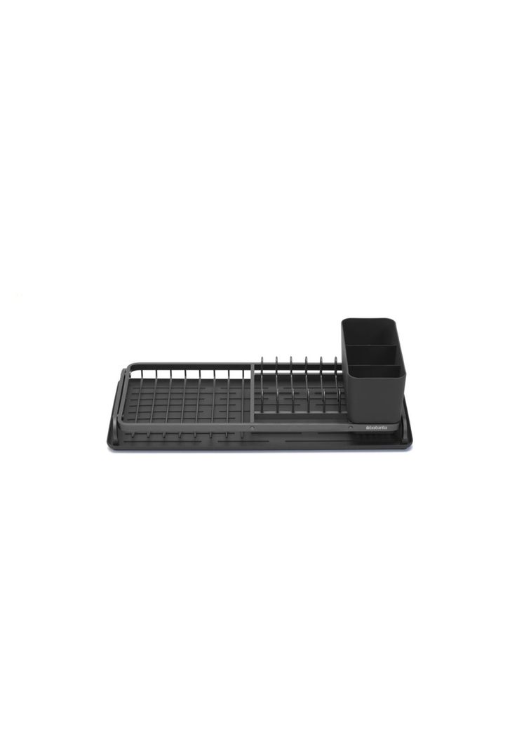 Secaplatos compacto SinkSide Dark Grey-0