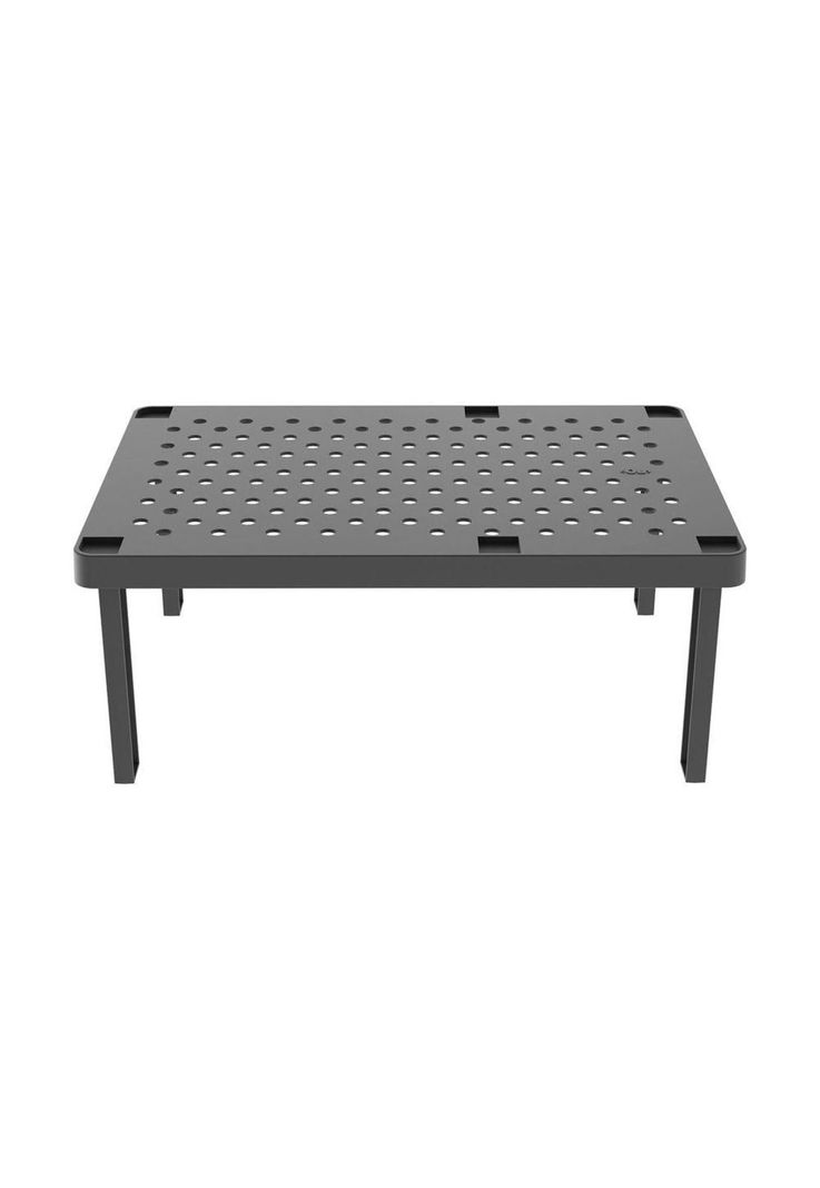 Organizador de Estante Rectangular Level Gris-0