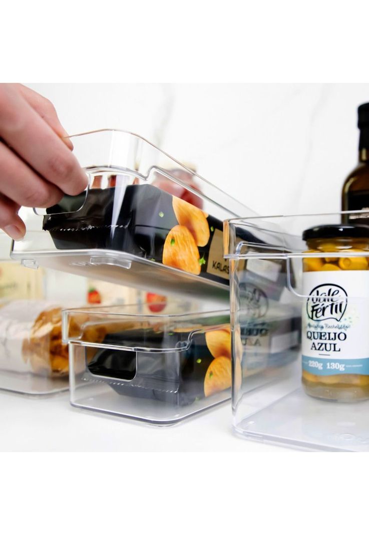 Organizador de Despensa Clear 30 x 10 x 7 cm-1