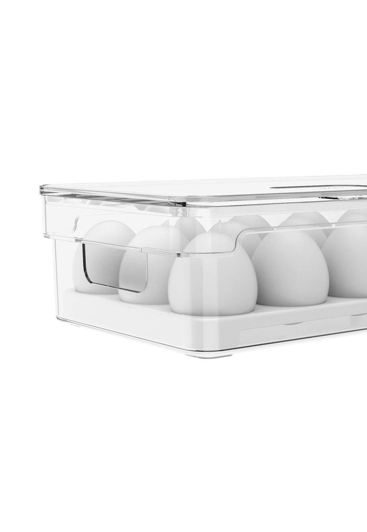 Organizador De Huevos Clear Fresh 18 Unidades-3