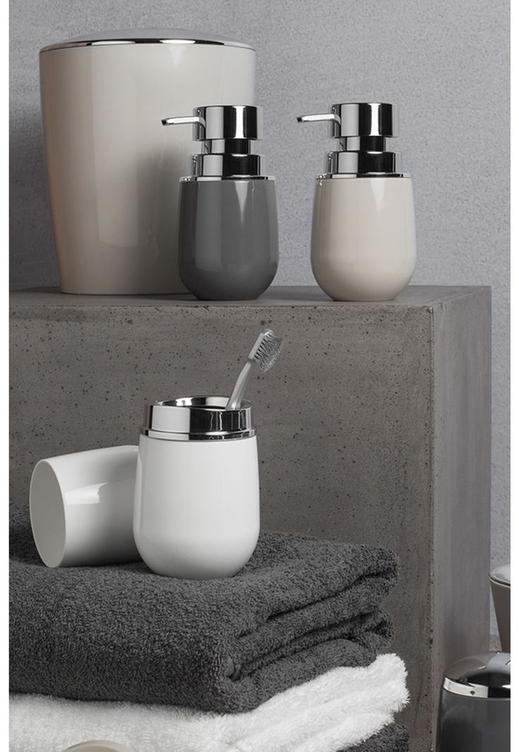 Jabonera Belly Con Dosificador Gris 400 Ml-1