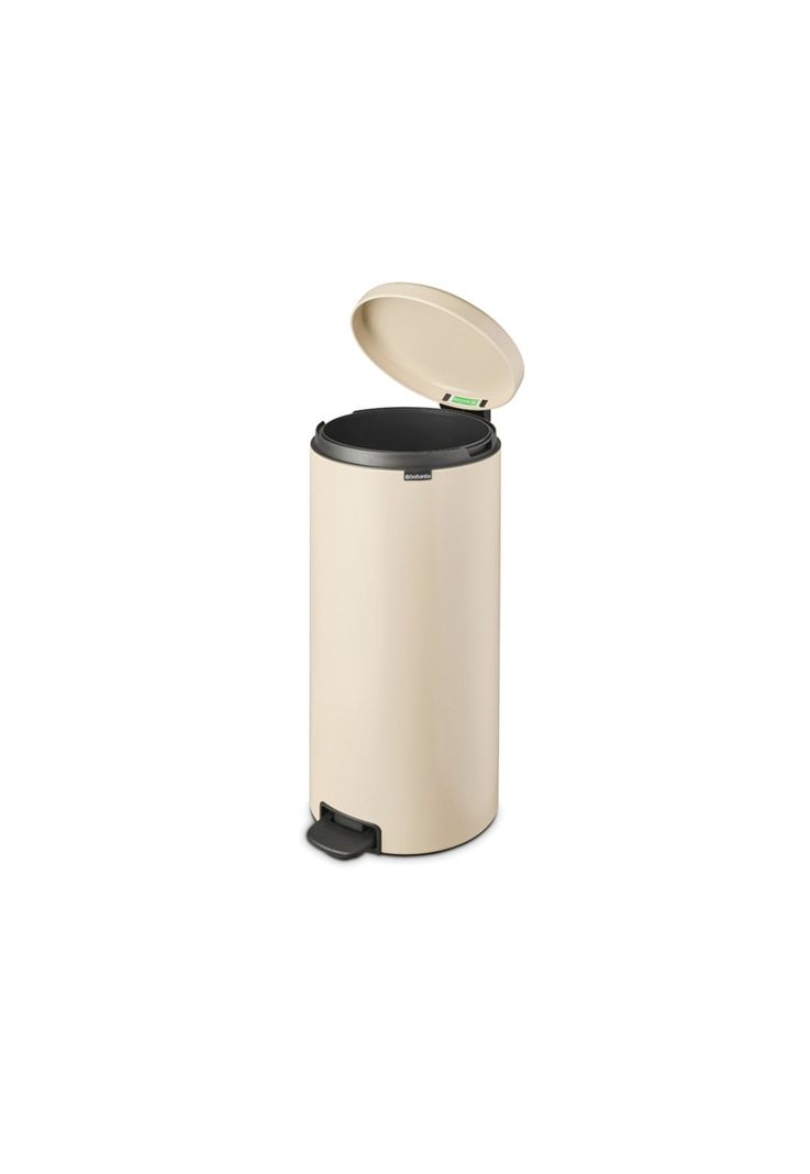 Basurero Pedal NewIcon 30 Lt Soft Beige-2