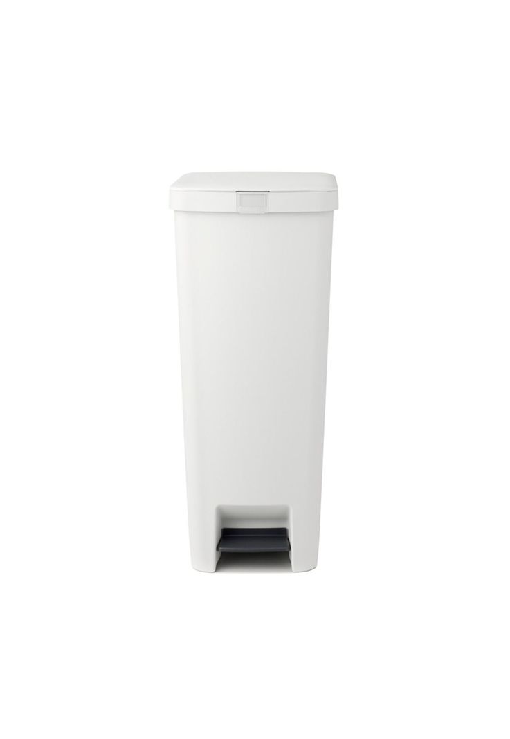 Basurero de pedal StepUp 40 Lt Light Grey-0