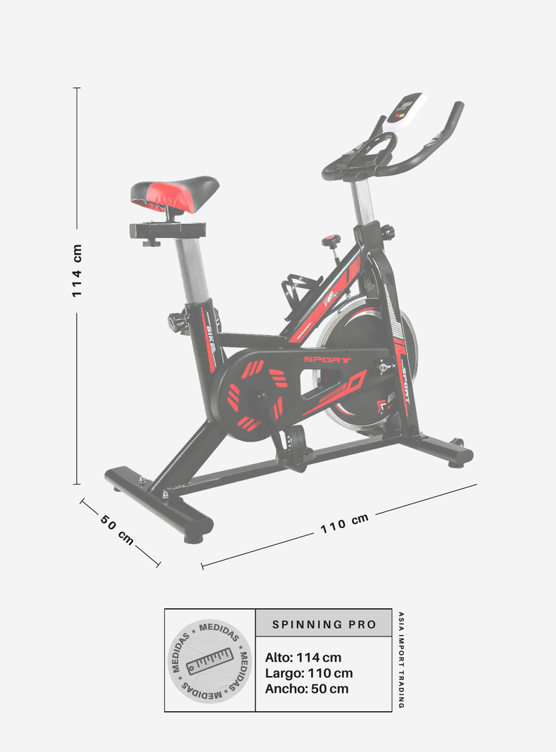 Bicicleta Spinning PWRFitness | Paris.cl