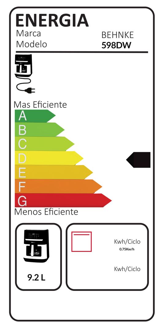 Freidora de Aire 9.2 Lts Incluye Cesta de Silicona de Regalo-7