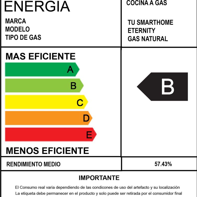 Encimera Gas 4 quemadores Inox-4