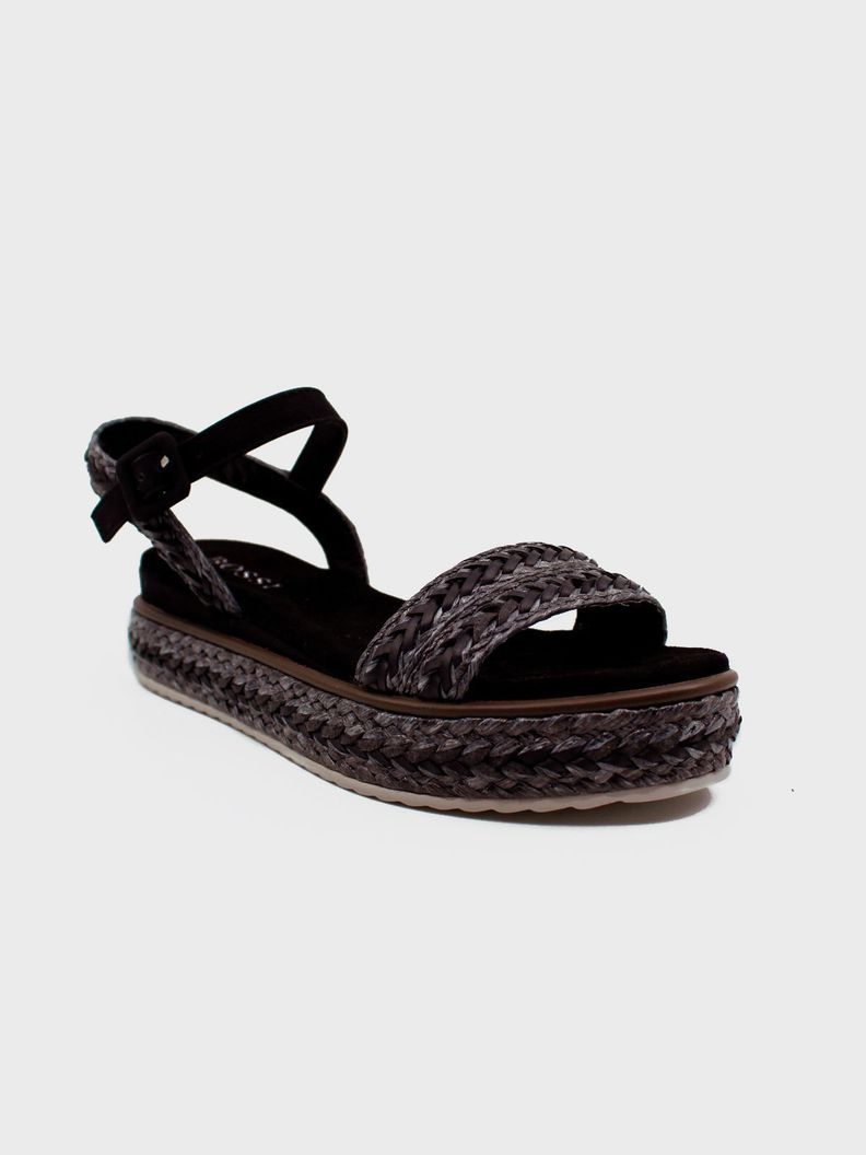 Sandalia Aries negro Stylo Shoes-0