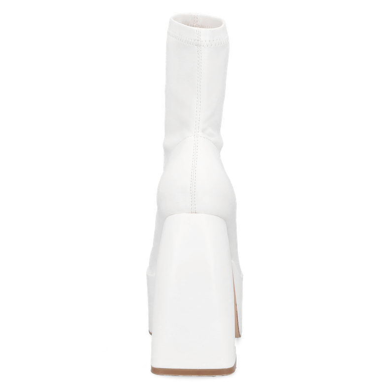 BOTA MUJER BLANCO B062 STYLO SHOES-4