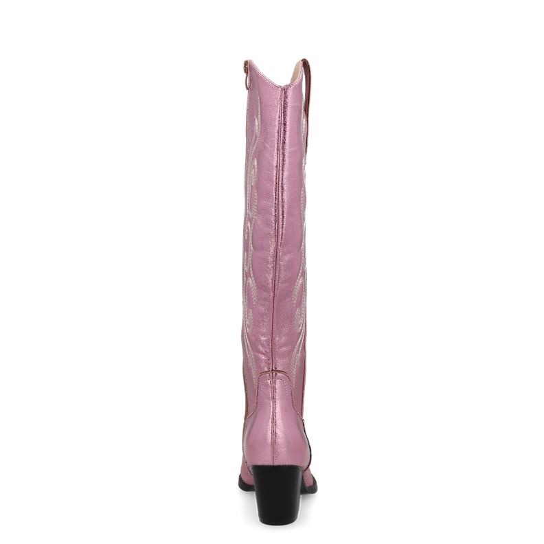 BOTA MUJER ROSADO RT19078-14 STYLO SHOES-4