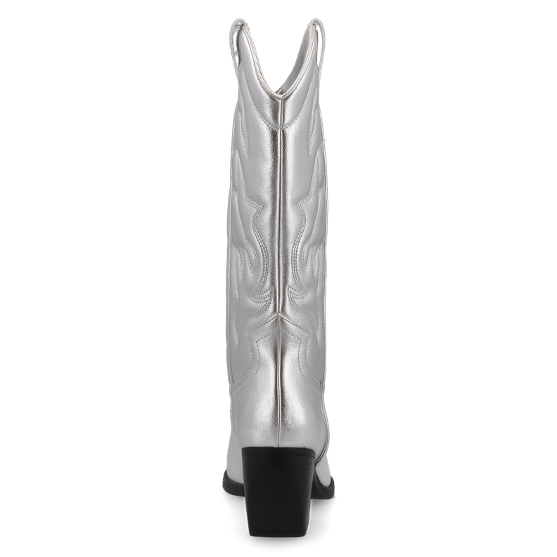 BOTA MUJER SILVER B045 STYLO SHOES-4