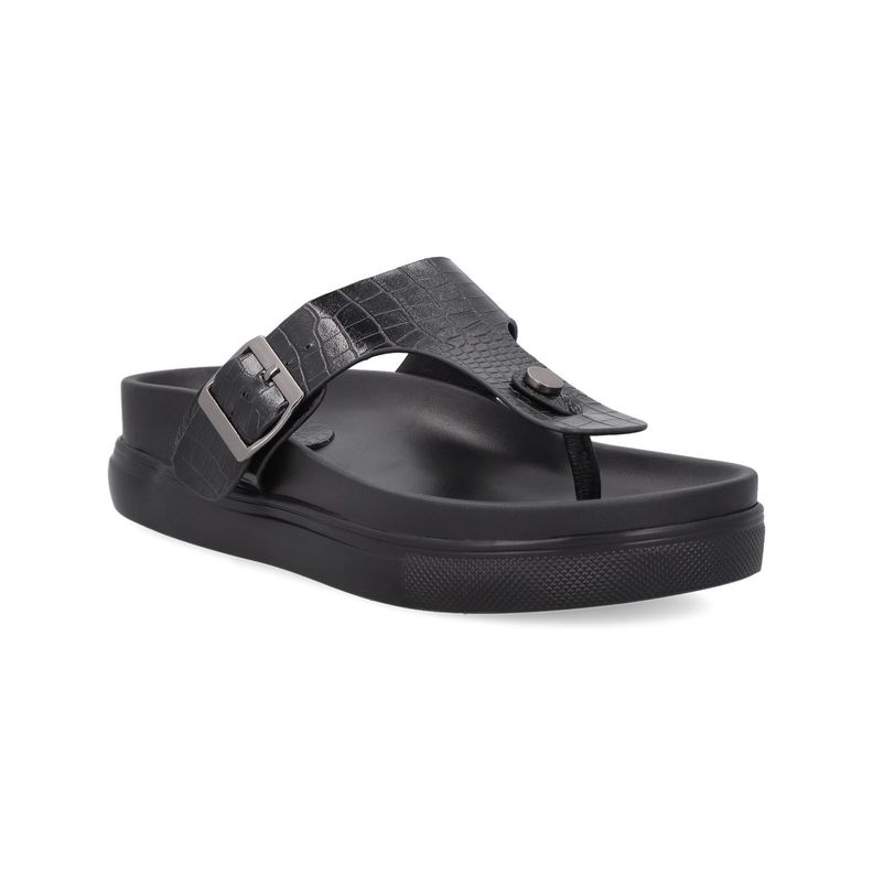 Sandalia Mujer Negro 8676-2-0