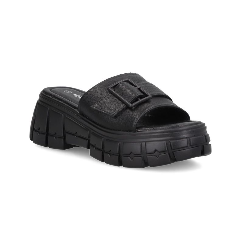 Sandalia Mujer Negro 035-1-0