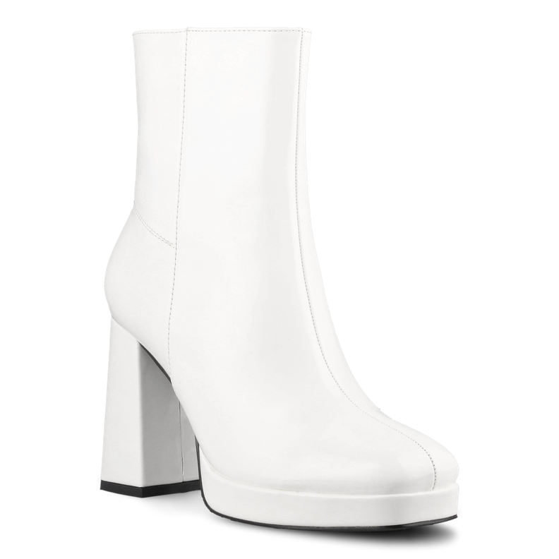 BOTA MUJER BLANCO B065 STYLO SHOES-0