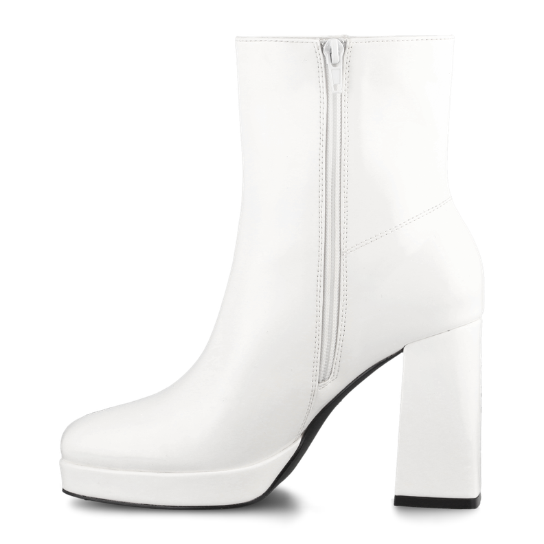 BOTA MUJER BLANCO B065 STYLO SHOES-2