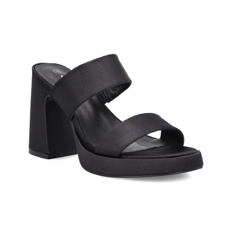 Sandalia Moda Mujer Negro L003-0