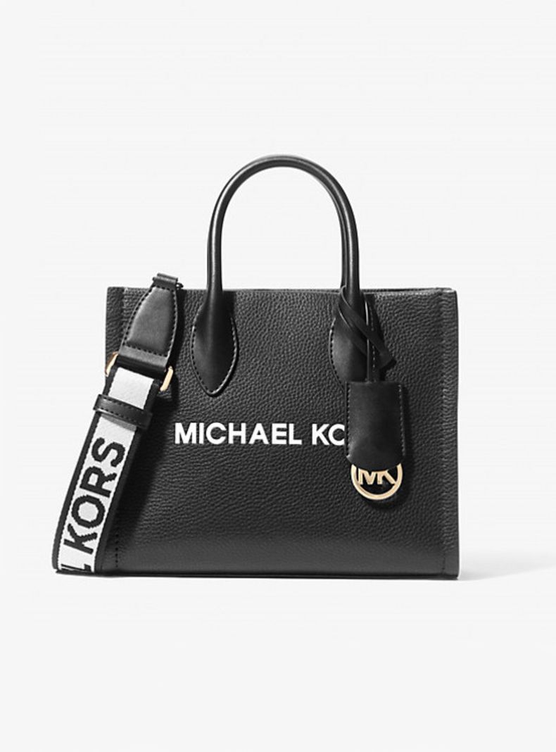 BOLSO MIRELLA CUERO SMALL MICHAEL KORS MUJER – NEGRO-0