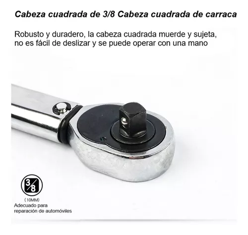 Torquímetro De Trueno Llave De Torque 3/8 19-110nm-3