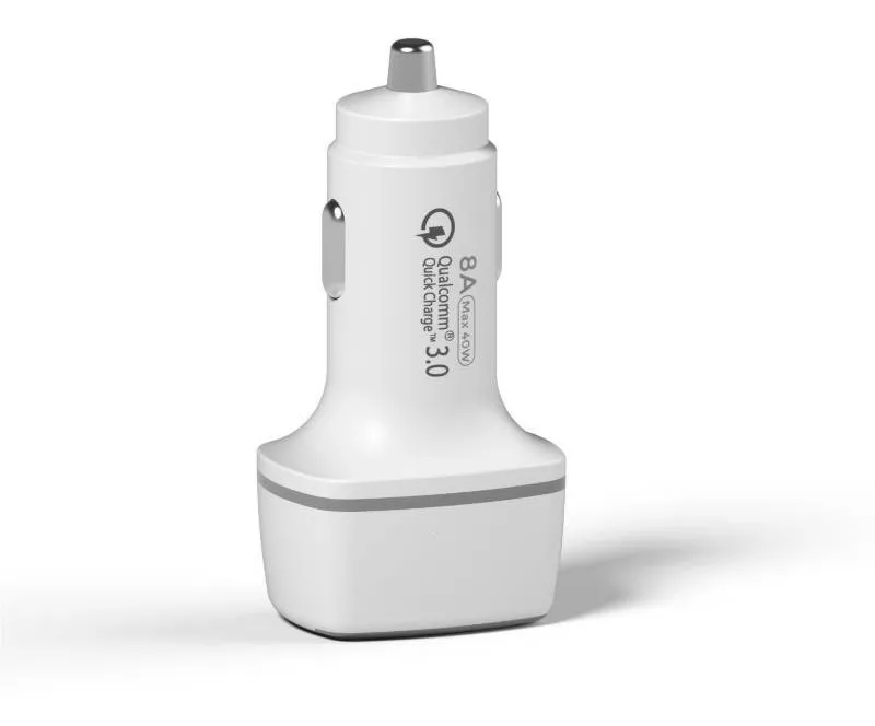 Cargador Auto Carga Rápida Tipo C Y Usb 18w-1