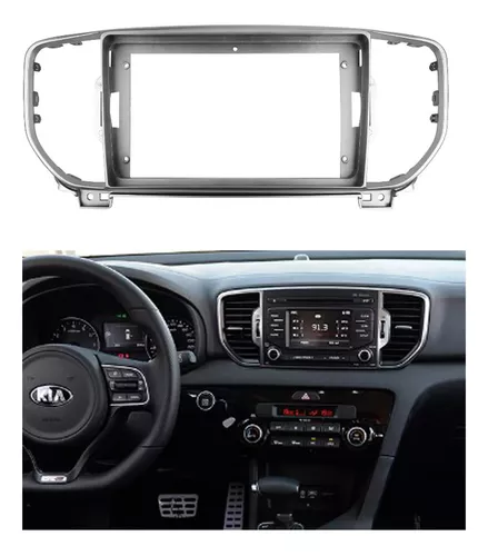 Bisel Adaptador De 9 Pulgadas Kia Sportage 2015 /2018-1