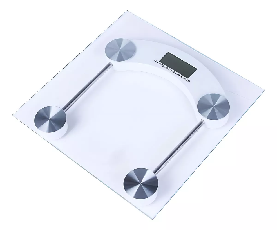 Balanza Bascula Corporal Digital Cristal Pantalla Lcd Color Gris-6