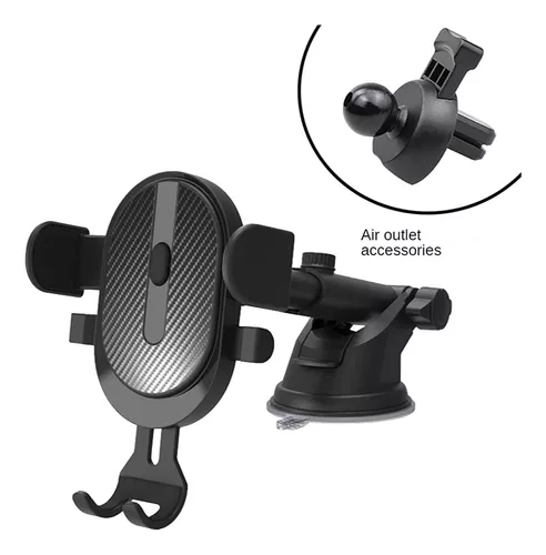 Soporte De Telefono Auto Porta Teléfono Brazo Ajustable-1