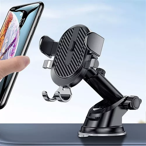 Soporte De Telefono Auto Porta Teléfono Brazo Ajustable-4
