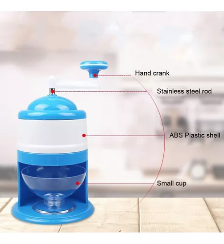 Máquina Para Hacer Hielo Raspado, Trituradora Hielo Manual-1