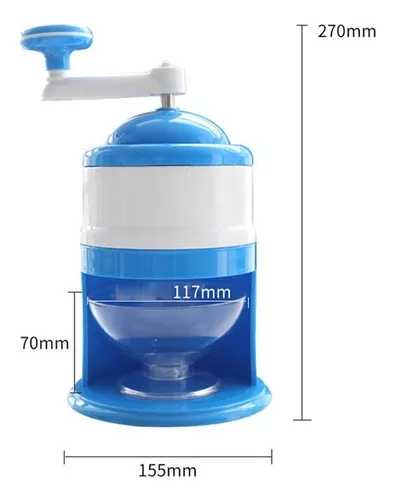 Máquina Para Hacer Hielo Raspado, Trituradora Hielo Manual-4