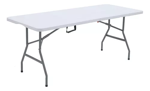 Mesa Plegable Tipo Maleta 1.80 Camping Resistente-0