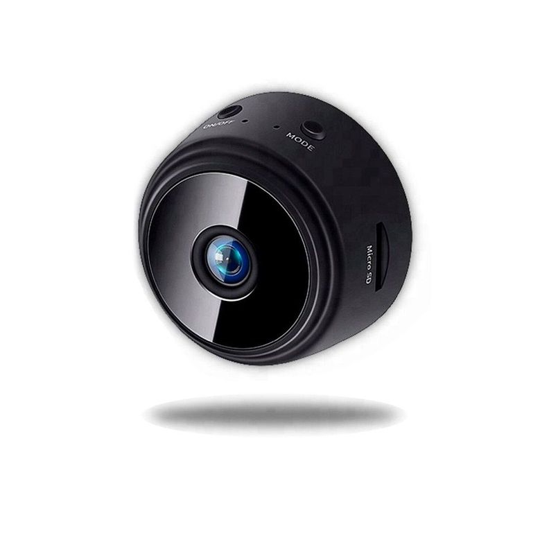 Pack 2 Camara Espia V380 Hd Seguridad Para El Hogar Color Negro-0