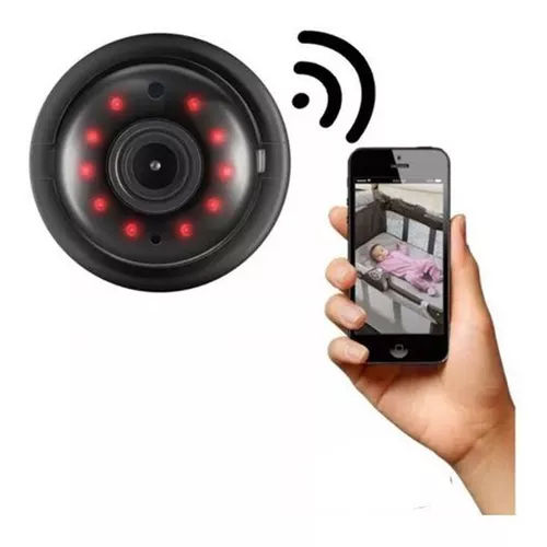 Pack 2 Camara Espia V380 Hd Seguridad Para El Hogar Color Negro-2