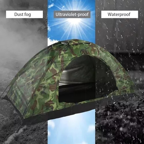 Carpa De Camping Protección Uv Acampar Con Mosquitero-5