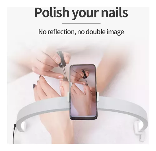 Lámpara De Mesa Para Manicura Lashista Luz Led Plegable-1