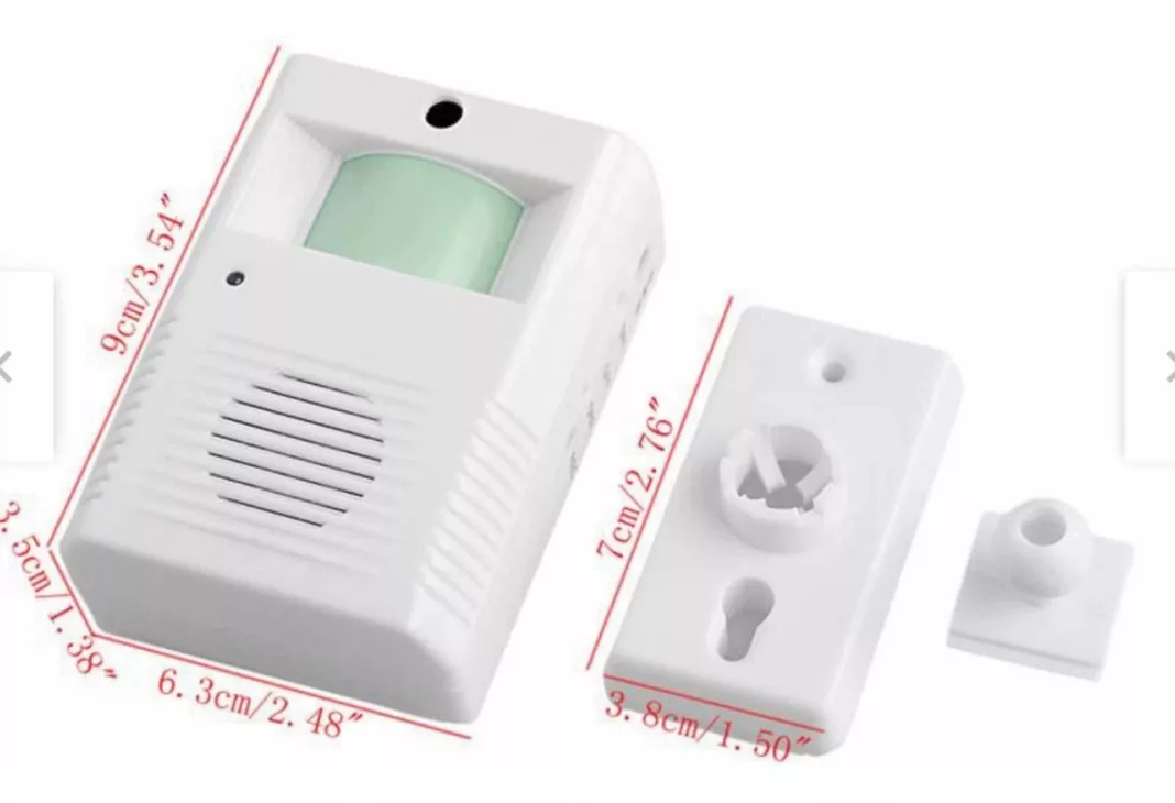 Timbre Con Sensor De Movimento Para Negocios Y Locales-4