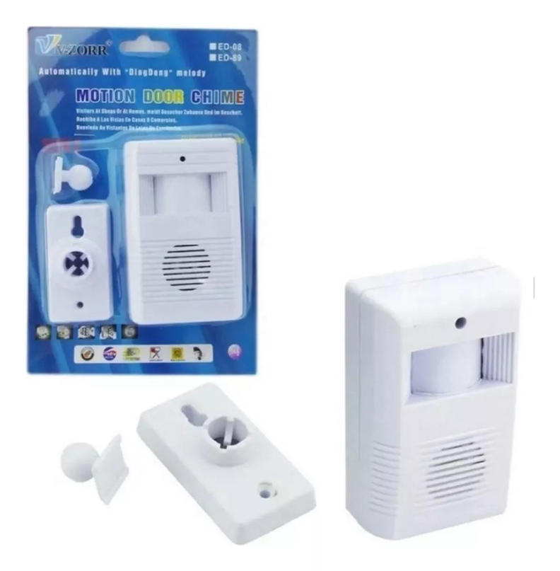 Timbre Con Sensor De Movimento Para Negocios Y Locales-5