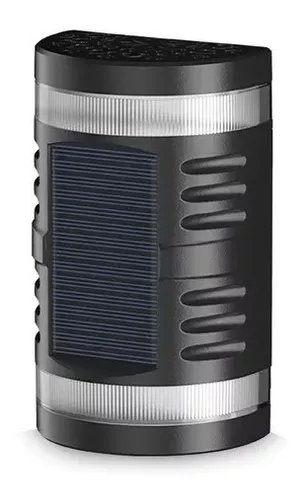 Aplique Grande Resiste Lluvia Solar Exterior Luz Jardin-0