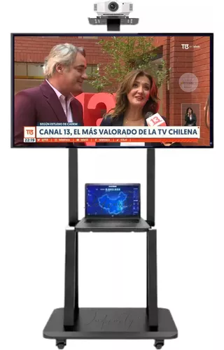 Soporte De Tv Con Ruedas 32 A 70 Pedestal Soporte Móvil-0