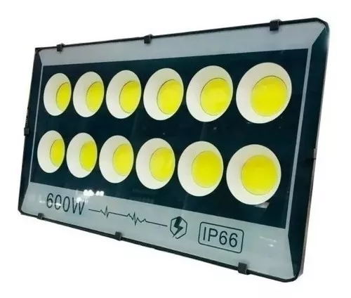 Foco Led De Lupa Reflector 600w Exterior Estadio Impermeable-0