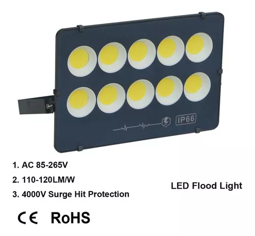 Foco Led De Lupa Reflector 600w Exterior Estadio Impermeable-1