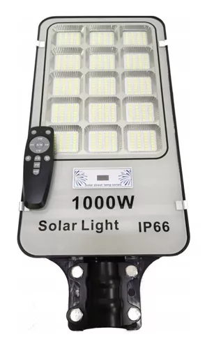 Foco Solar 800 Watt Alumbrado Exterior Poste 420led Potencia-1