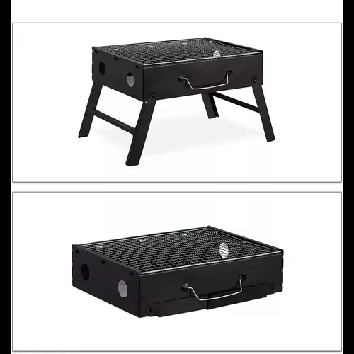 Parrillera Barbacoa Portátil Asado Grill Plegable Balcón-1