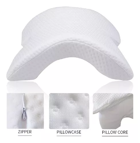 Almohada Ortopédica Cervical Curva Cojín Brazo Libre Presión-3