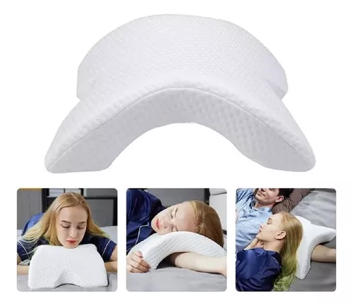 Almohada Ortopédica Cervical Curva Cojín Brazo Libre Presión-4