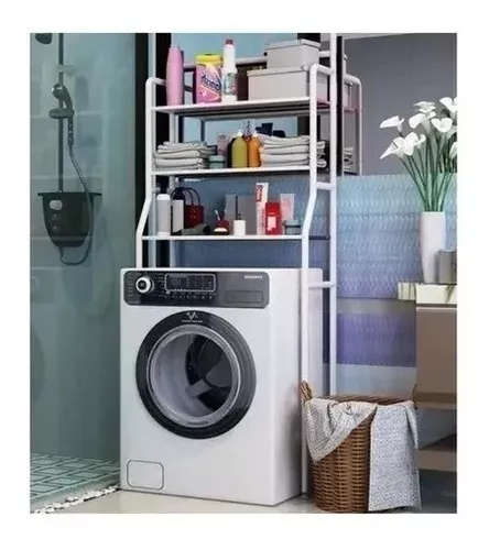 Estante Organizador Metálico Baño O Lavanderia Repiza-1