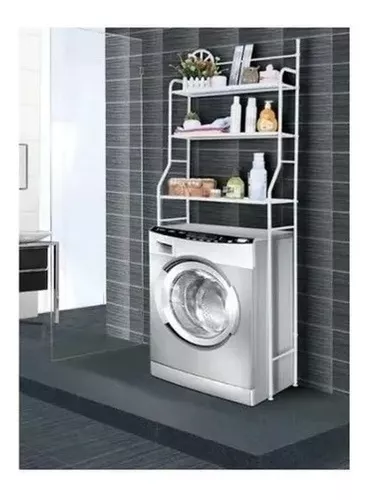 Estante Organizador Metálico Baño O Lavanderia Repiza-2