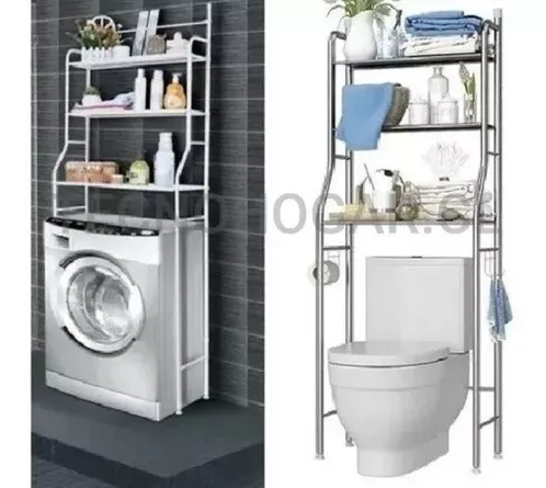 Estante Organizador Metálico Baño O Lavanderia Repiza-5