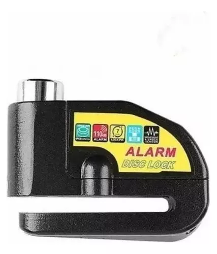Candado Alarma Moto Bicicleta Scooter Reforzado Antirobo-0