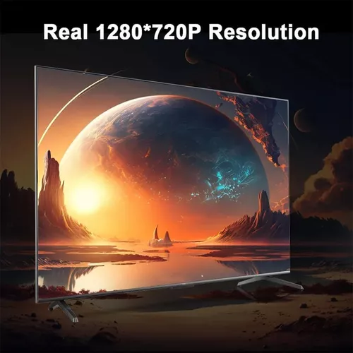 Proyector Ledstar hy300 Portatil HomeCinema 200lm blanco 110V/220V-7